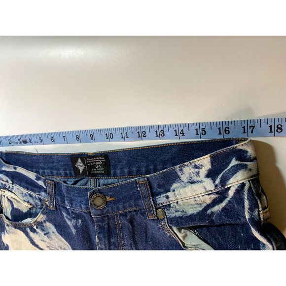 Road Narrows NYC Distressed Bleached Y2K Jeans Men's Size 34 - Picture 10 of 11